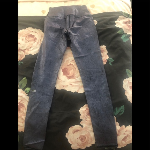 Alo yoga 🧘‍♀️ leggings- color-saltwater - Picture 5 of 7